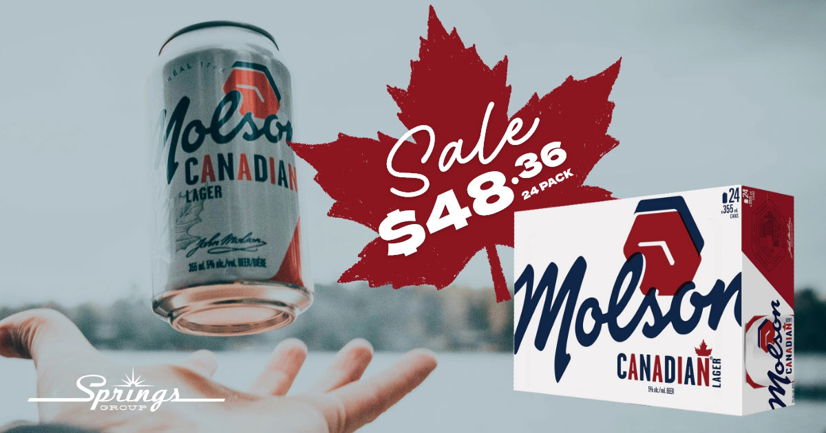 Molson Canadian 24-pack September