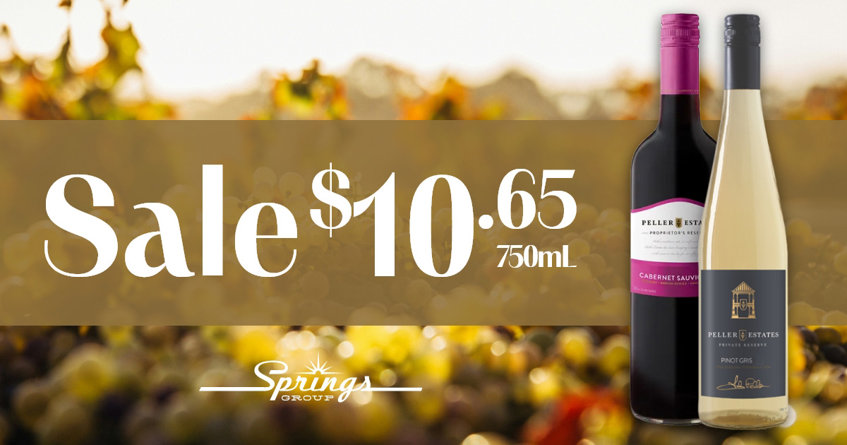 Peller Estates wine September