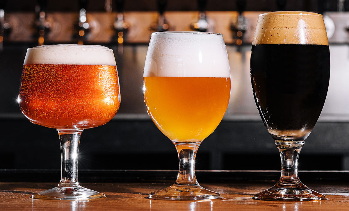 collection of three beers