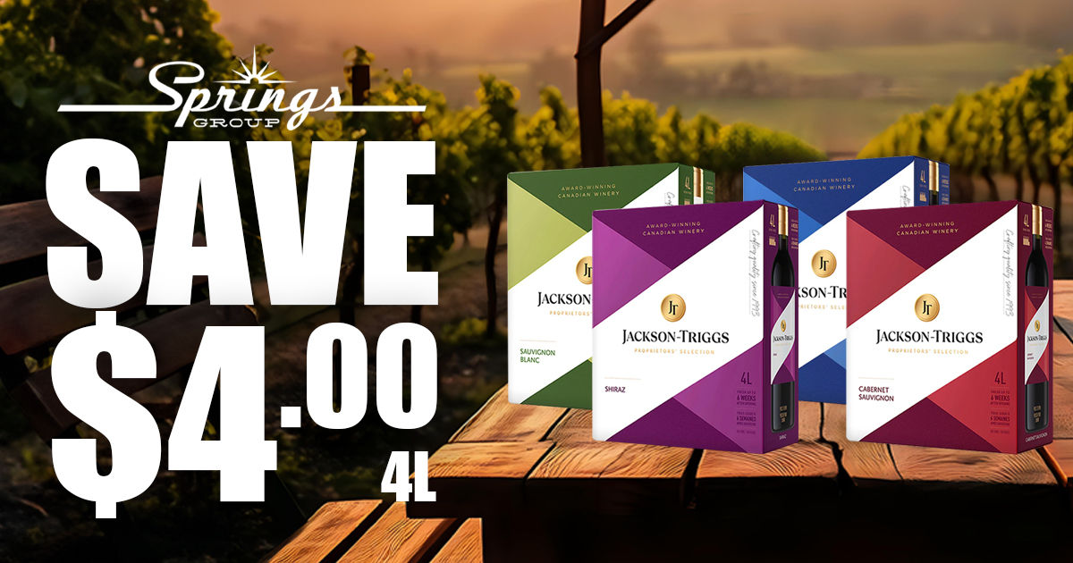 Jackson-Triggs save $4 4L