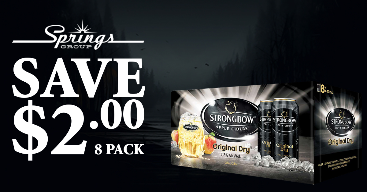 Strongbow - 8 pack December