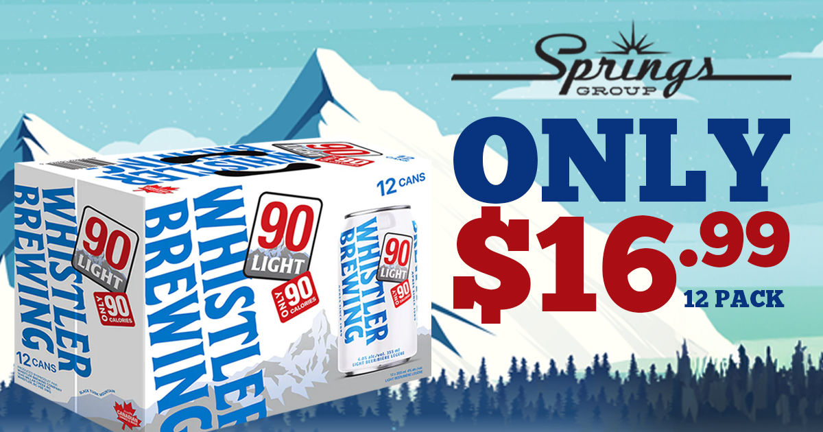 Whistler Brewing 90 Light