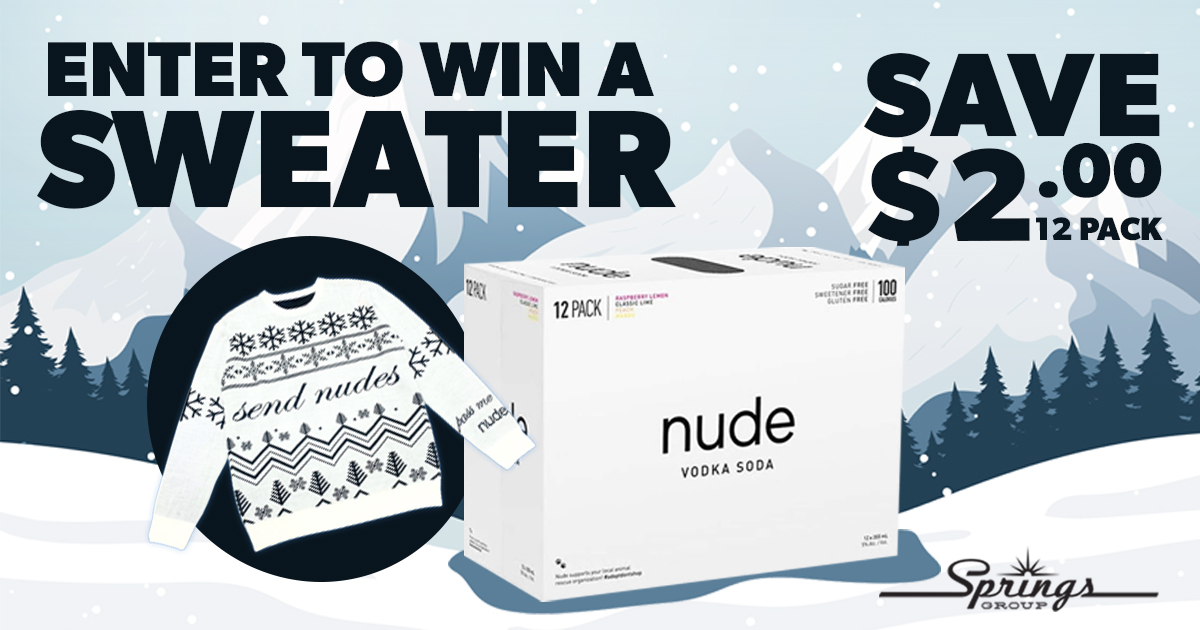 Nude V1 sweater giveaway