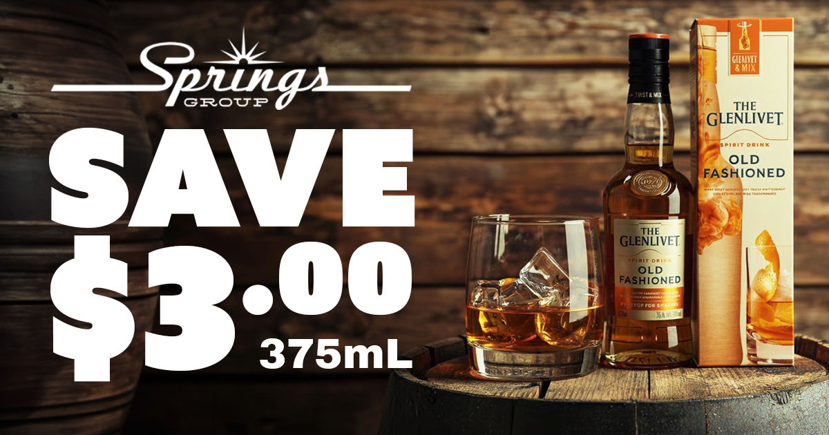 Glenlivet Old Fashioned save $3