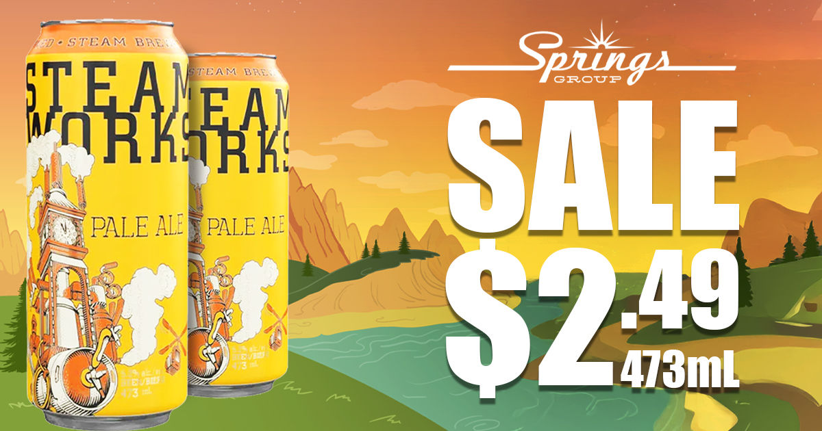 Steamworks Pale Ale Jan 2026