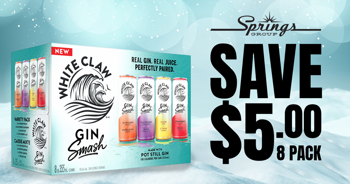 White Claw Gin Smash Variety Pack Jan 2026