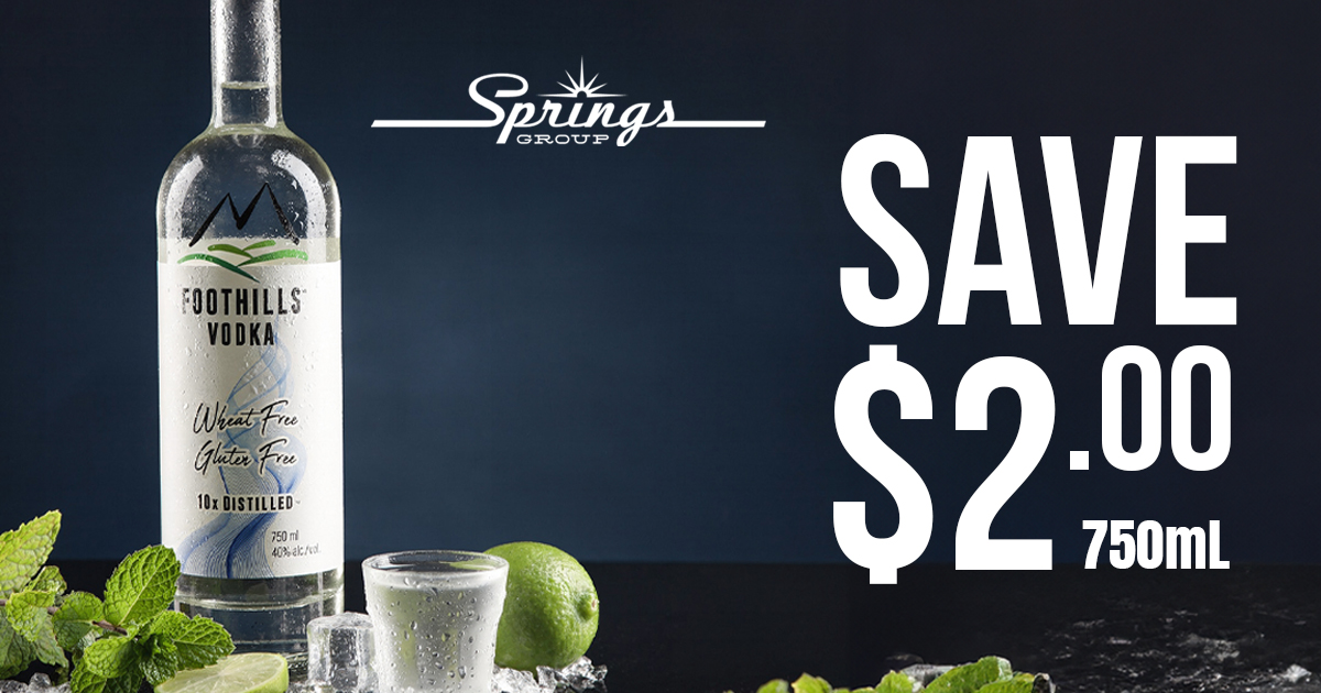 Foot Hills Vodka Jan 2026