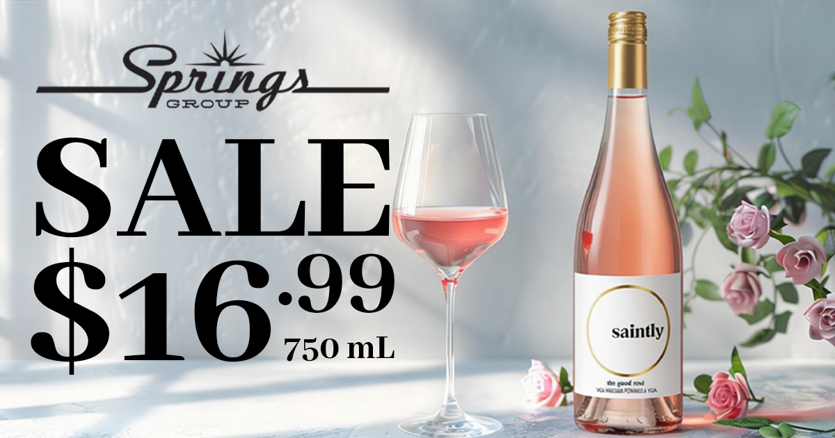 Saintly wine sale