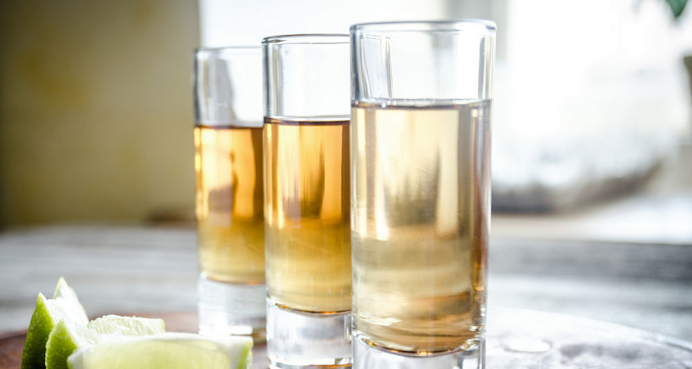 different varieties of tequila