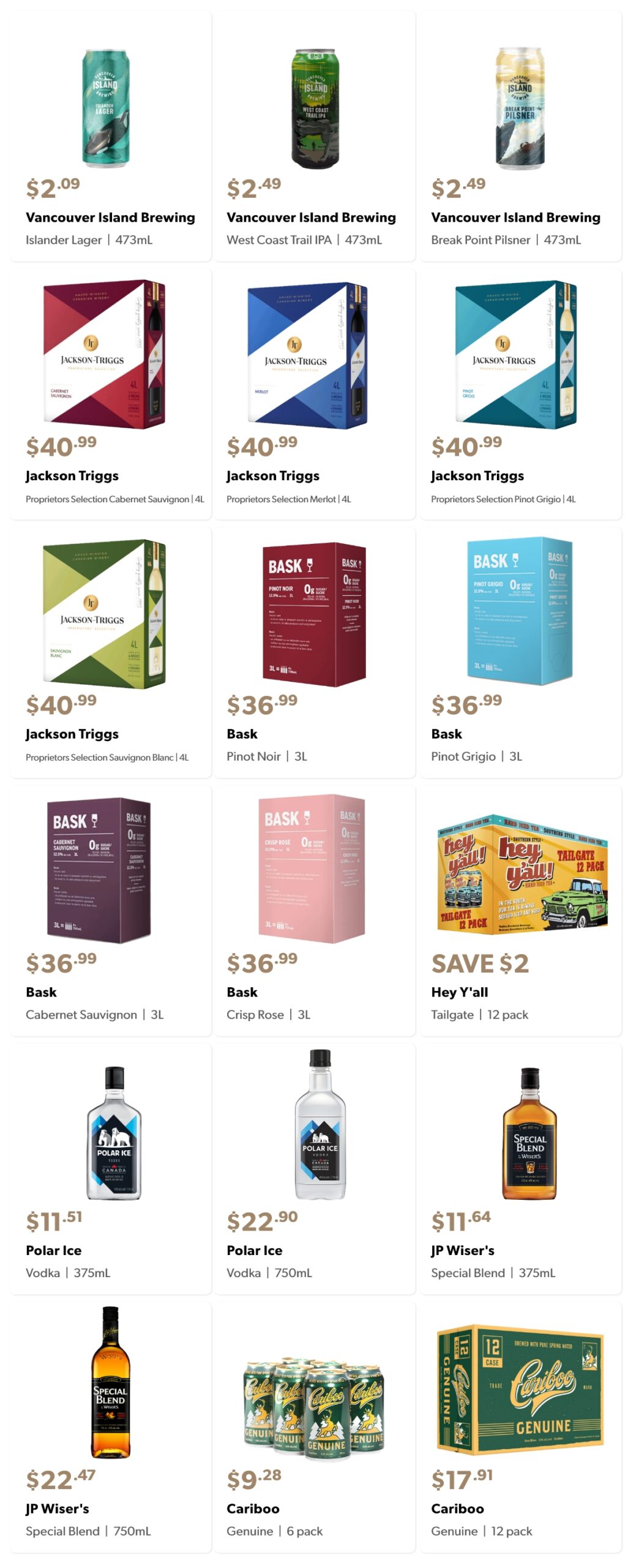 everyday low price items March