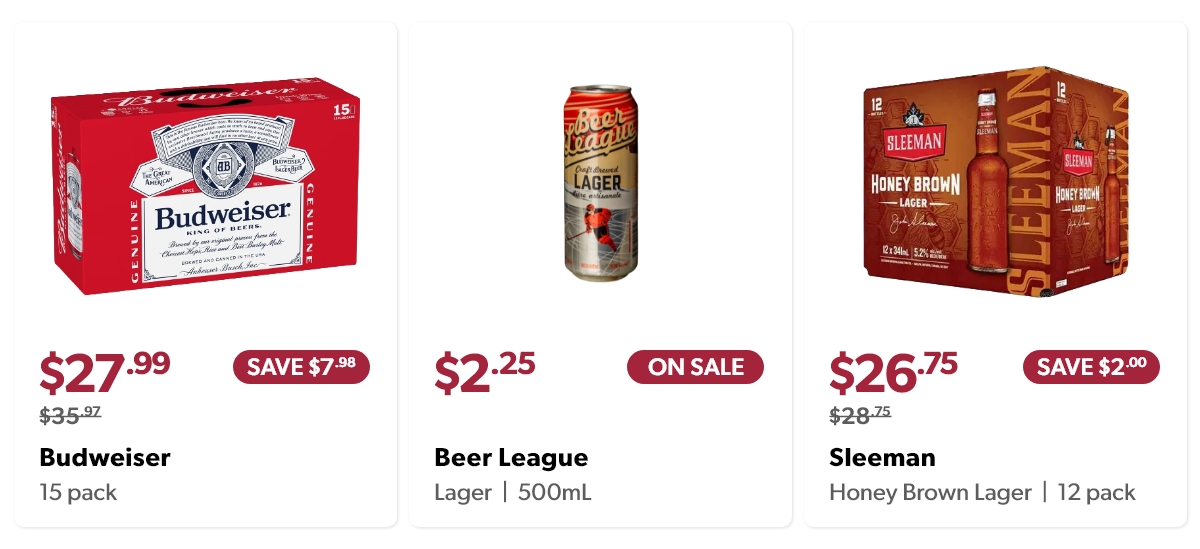 April 2026 beer sales