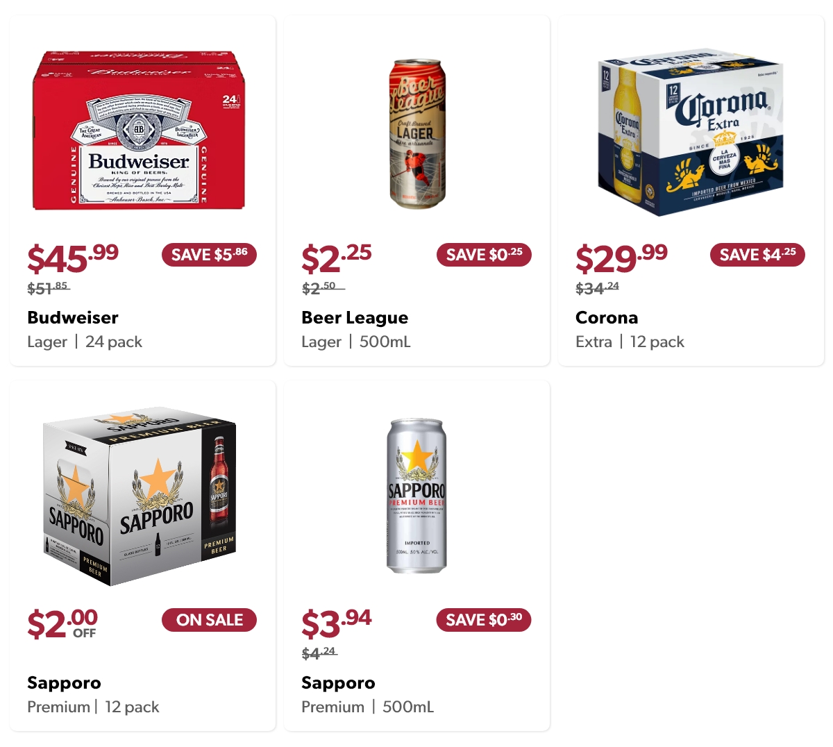 beer specials May 2026