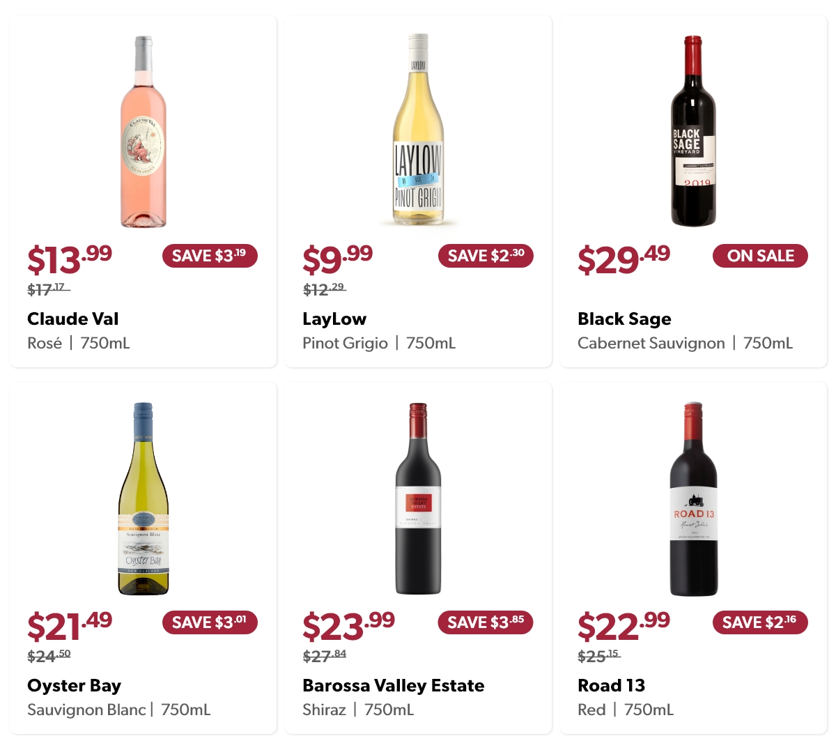 wine sale April 