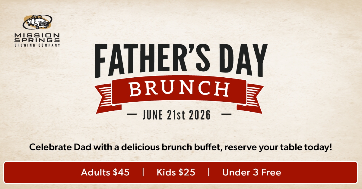 Father's Day at Mission Springs Pub