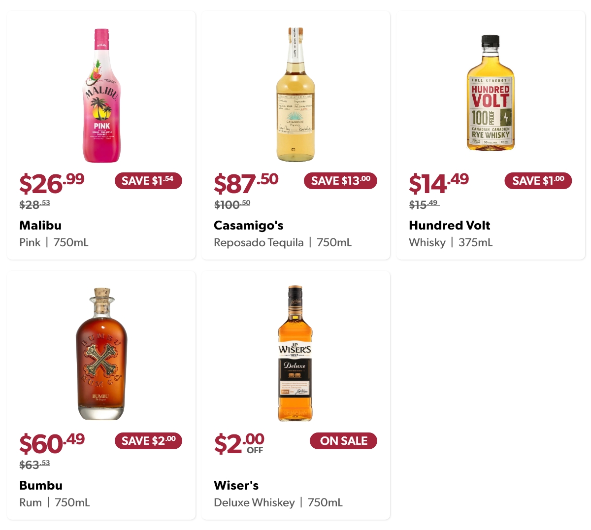 spirits deals June 2026