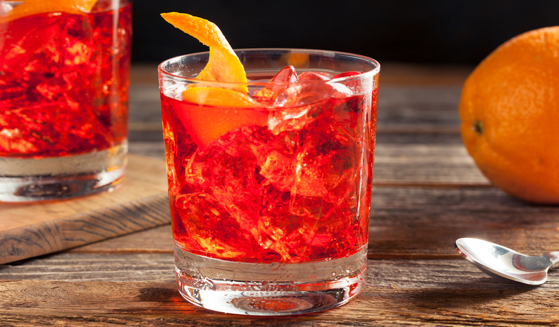 Negroni cocktail