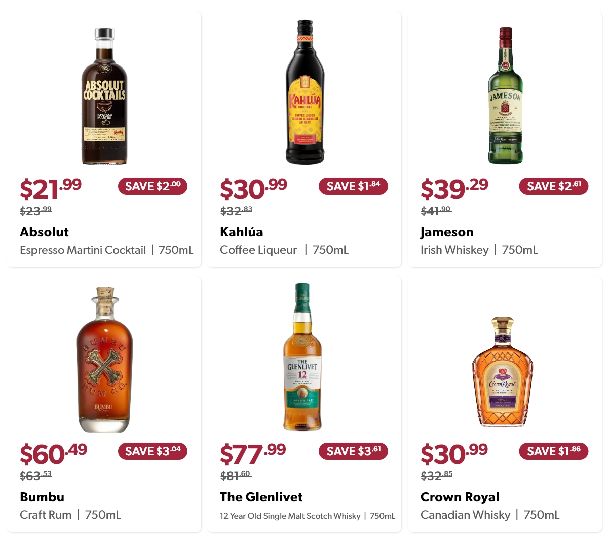 October spirits deals
