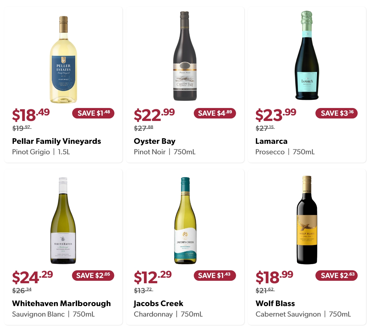 October wine deals