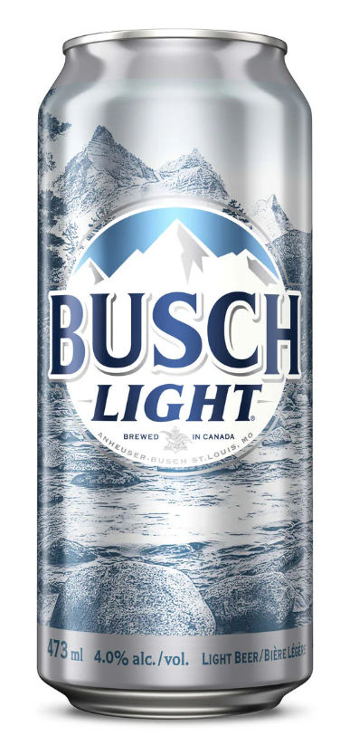 Busch Light can
