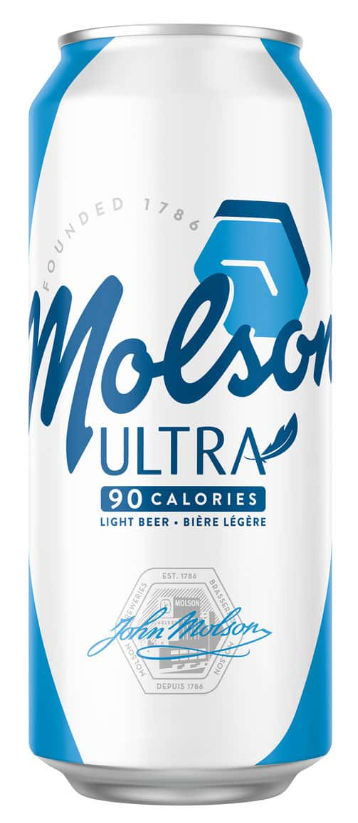 Molson Ultra can