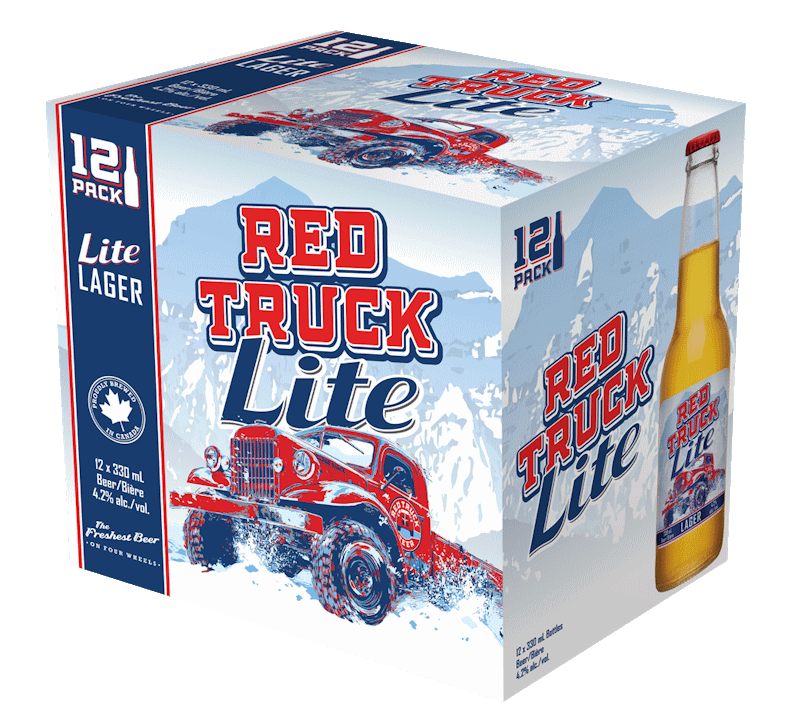case of Red Truck Lite